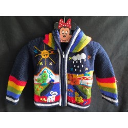 Mørk blå Børnetrøje