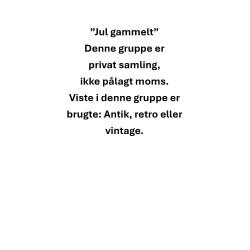 Jul gammelt