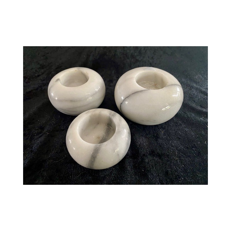 Fyrfadsstager - Marmor