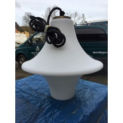 Vintage Pendel i Opalglas