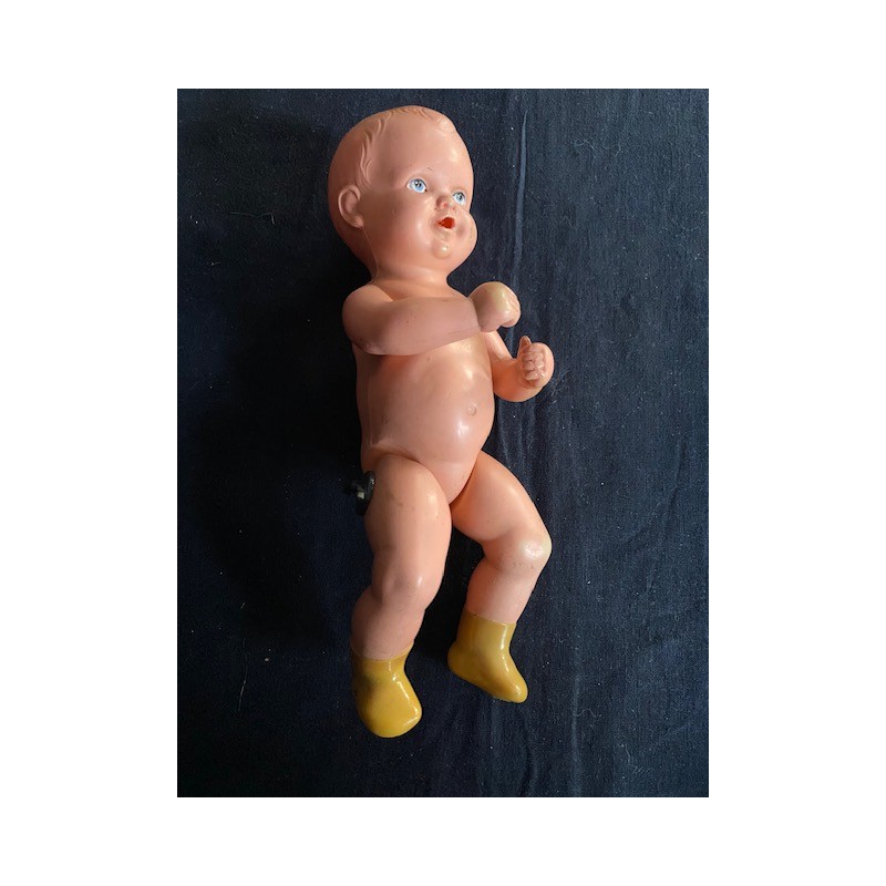 Dukke m. gule støvler