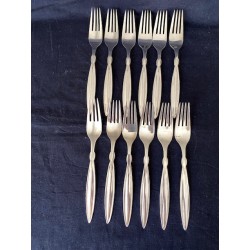 Desiree gaffel sølvplet